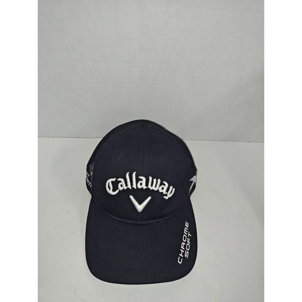 Callaway Great Big Bertha Odyssey Chrome Soft XR Strapback Black Golf Hat Cap